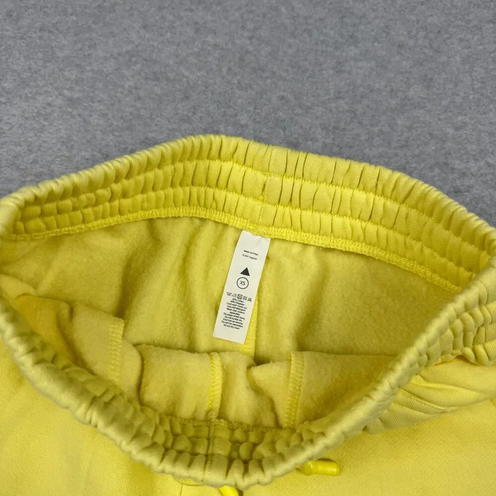 Women's Vitality Yellow "It's All Good" Sweatpants - Size XS - Picture 4 of 8